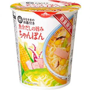 【みなさまのお墨付き】魚介だしの旨みちゃんぽん