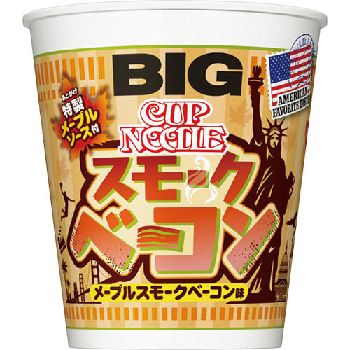 カップヌードル ビッグ（メープルスモークベーコン味）