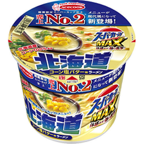 スーパーカップMIX（北海道コーン塩バター味ラーメン）