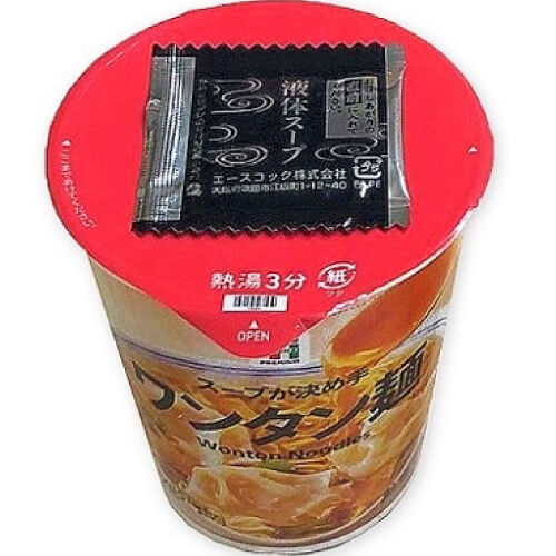 【セブンプレミアム】スープが決め手 ワンタン麺