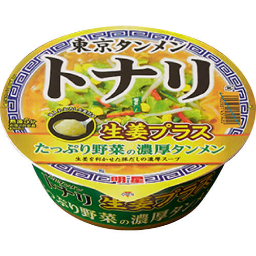 【ローソン】東京タンメントナリ 生姜プラス たっぷり野菜の濃厚タンメン