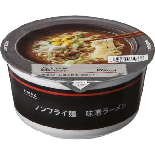 【CAINZ】ノンフライ麺 味噌ラーメン