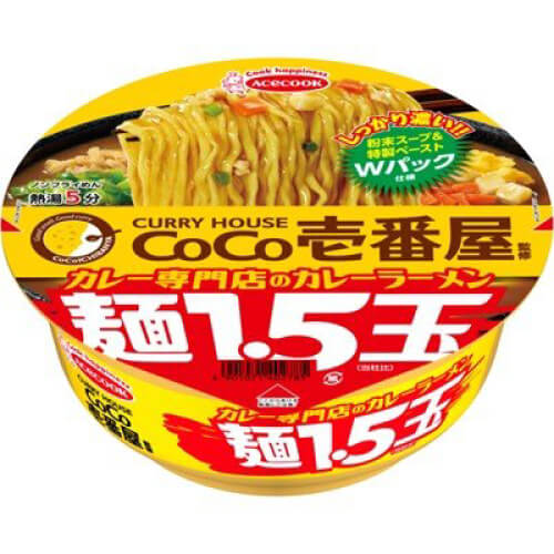 CoCo壱番屋監修（カレー専門店のカレーラーメン 麺1.5玉）