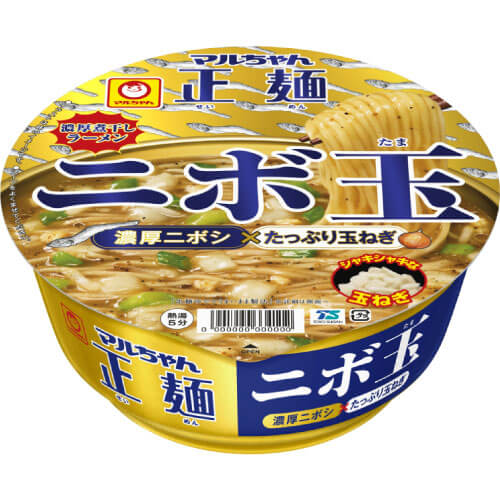 マルちゃん正麺 カップ（ニボ玉）