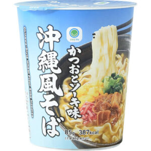 【ファミマル】かつおとソーキ味沖縄風そば
