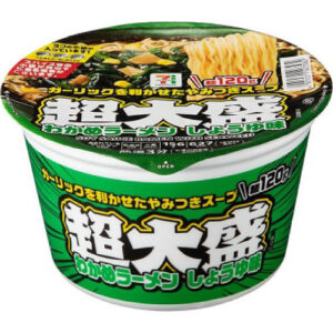 【セブンプレミアム】超大盛 わかめラーメン しょうゆ味
