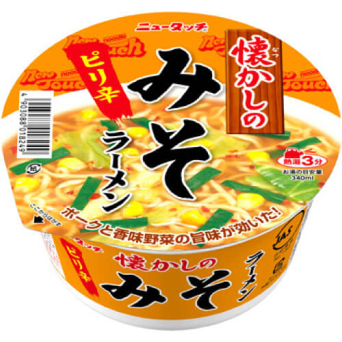 ニュータッチ「懐かしの」シリーズ(みそラーメン)