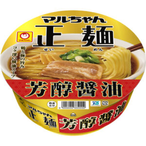 マルちゃん正麺 カップ（芳醇醤油）