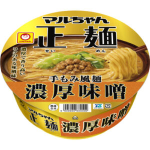 マルちゃん正麺 カップ（濃厚味噌）