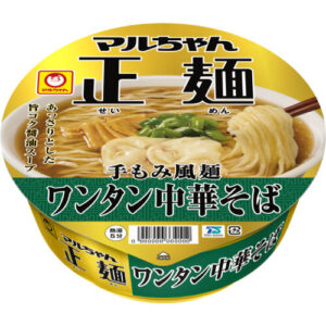 マルちゃん正麺 カップ（ワンタン中華そば）