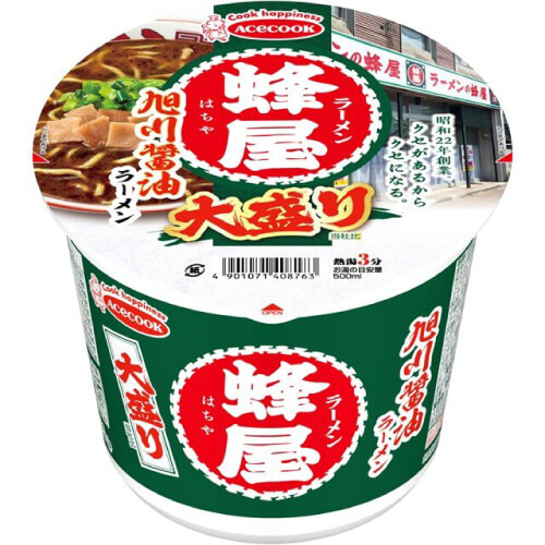 蜂屋 旭川醤油ラーメン 大盛り