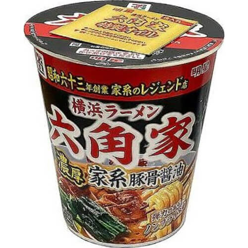 【セブンプレミアム】横浜ラーメン六角家濃厚家系豚骨醤油ラーメン