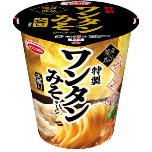 渾身の逸品 特製ワンタンみそラーメン 大盛り