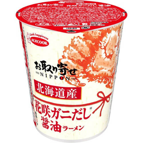 お取り寄せNIPPON（北海道産花咲ガニだし醤油ラーメン）