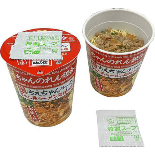 【セブンイレブン】ちえちゃんラーメン 中華そば