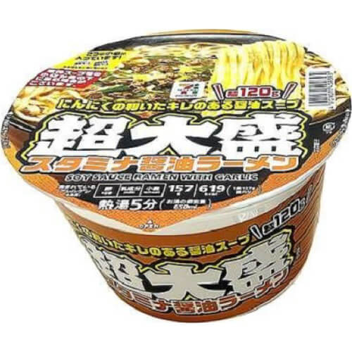 【セブンプレミアム】超大盛 スタミナ醤油ラーメン