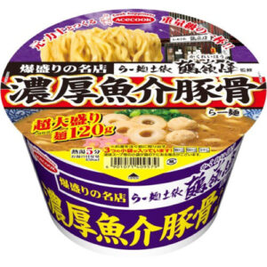 爆盛りの名店 らー麺土俵鶴嶺峰監修 濃厚魚介豚骨らー麺