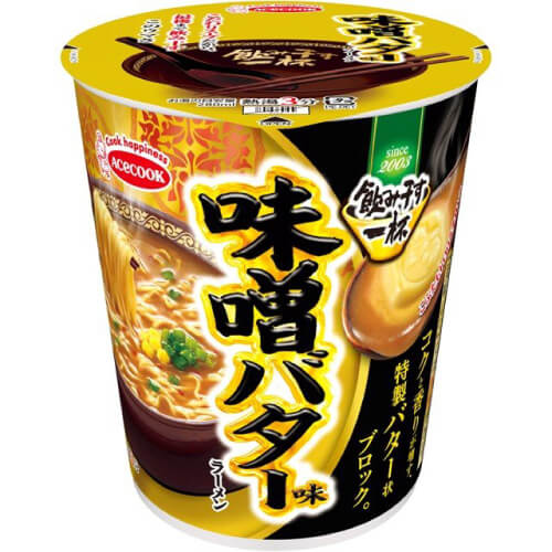 飲み干す一杯（味噌バター味ラーメン）