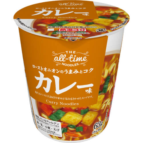 【トップバリュ】オールタイムヌードル（カレー味）