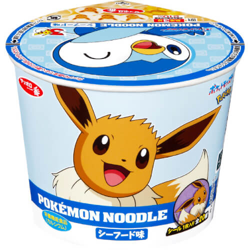 サッポロ一番 ポケモンヌードル（シーフード味）