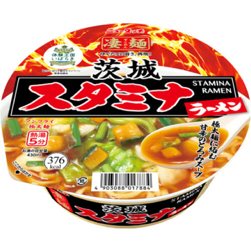 ニュータッチ 凄麺 ご当地シリーズ（茨城スタミナラーメン）