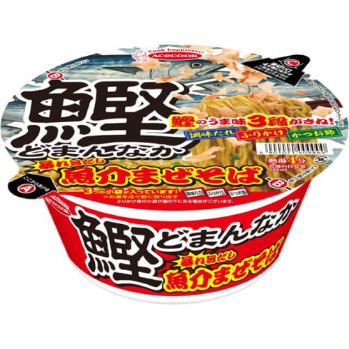 鰹どまんなか 暴れ旨だし魚介まぜそば