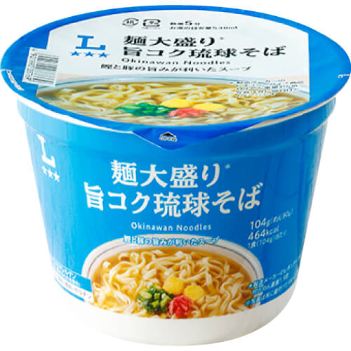 【ローソンオリジナル】麺大盛り 旨コク琉球そば