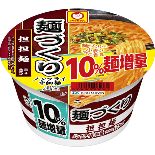 麺づくり 麺増量（担担麺）