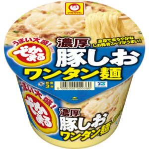 でかまる（濃厚豚しおワンタン麺）