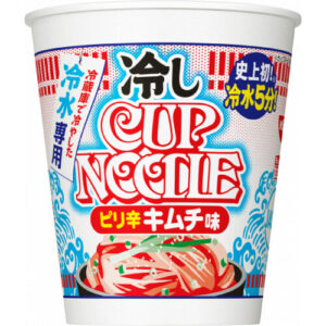 冷しカップヌードル（ピリ辛キムチ味）