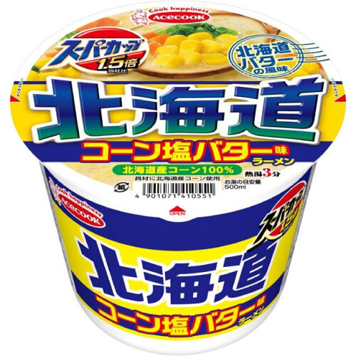 スーパーカップ1.5倍（北海道 コーン塩バター味ラーメン）