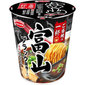 ご当地の一杯（富山 ブラック醤油ラーメン）
