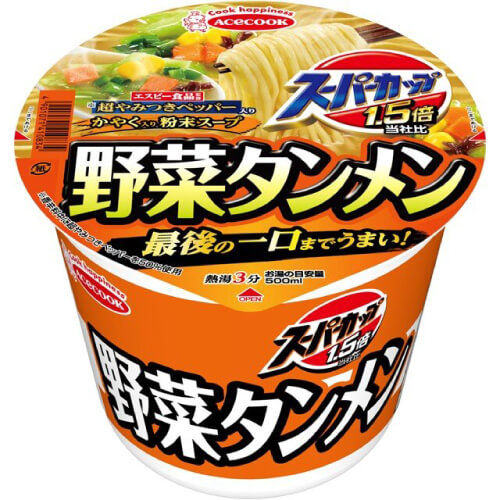 スーパーカップ1.5倍（野菜タンメン）